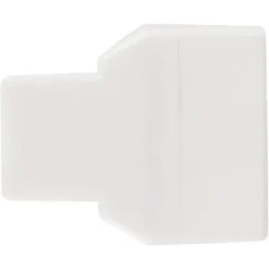 Q-Link telefoon split module RJ11 4 polig 1 female/2female wit