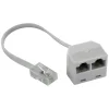 Q-Link telefoon splitter modulair ADSL wit