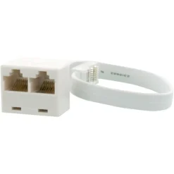 Q-Link telefoon splitter modulair ADSL wit