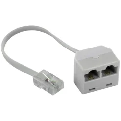 Q-Link telefoon splitter modulair ADSL wit