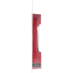 Q-Link tulp kabel 2RCA/2RCA male-male 1.5 meter rood/wit