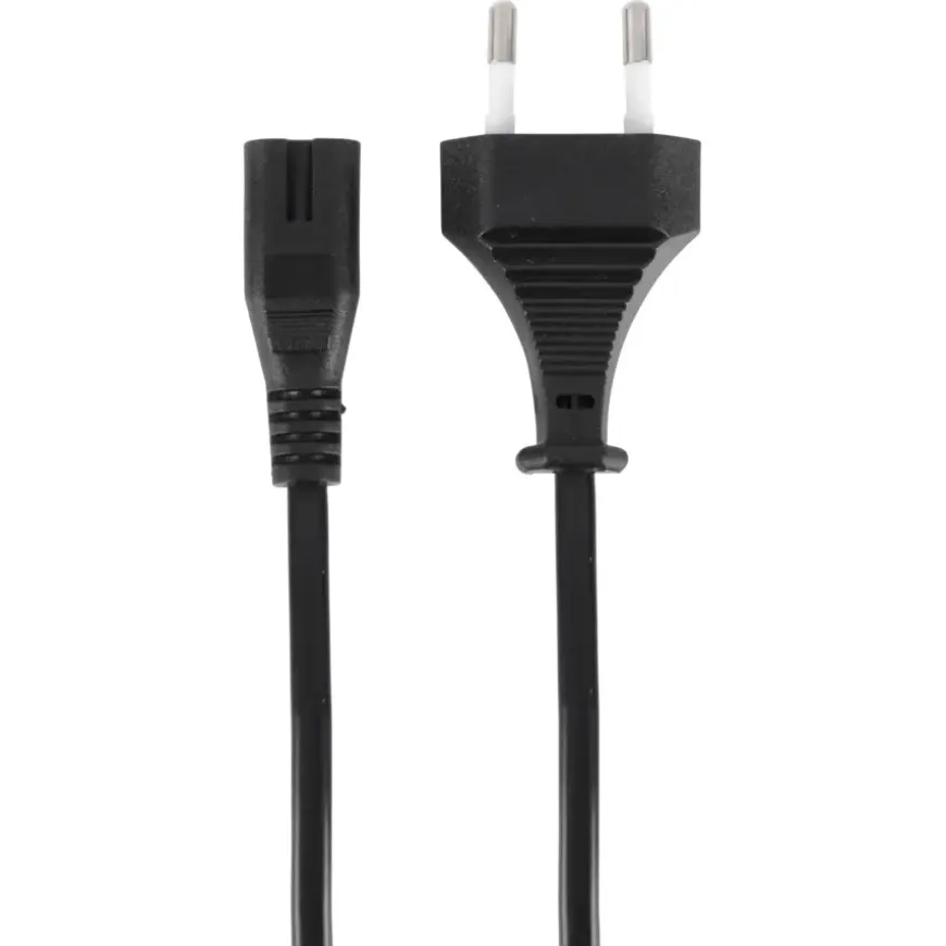 Q-Link voedingskabel euro plug C7 2 meter
