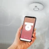 Qnect Rookmelder Smart Home Inclusief Batterij