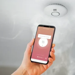 Qnect Rookmelder Smart Home Inclusief Batterij