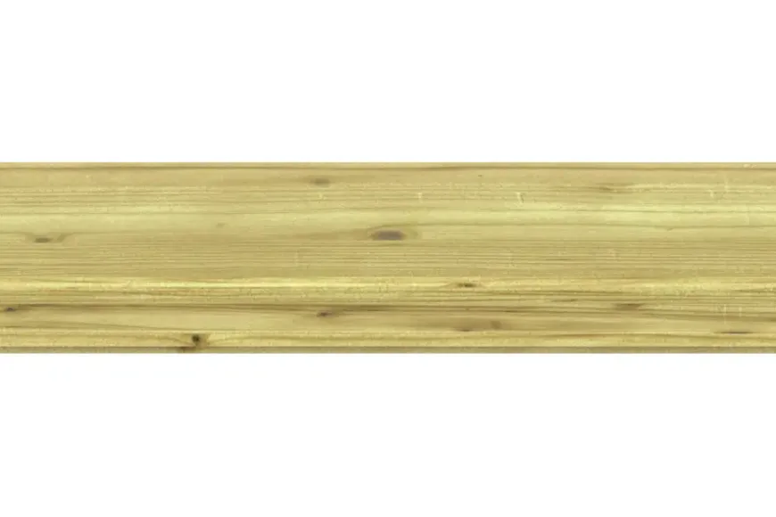 Rabatdeel vuren hout geschaafd 1,7 x 13,5 x 240 cm