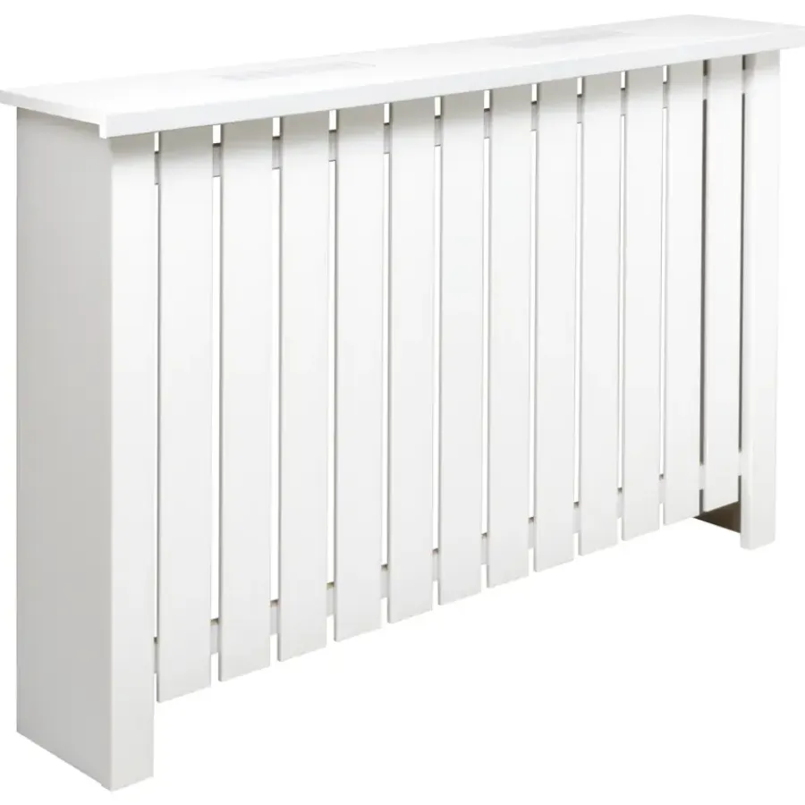 CanDo Radiatorbekleding Oxford wit 153x100 cm