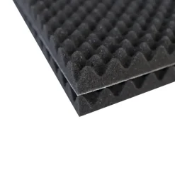 Redux geluidabsorberende plaat zelfklevend zwart 100 x 50 x 3 cm 2 stuks