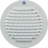 Renson Inbouw Schoepenrooster Rond Ø120 mm ALU RAL 9010