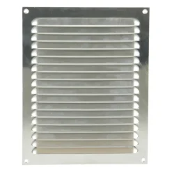 Renson ventilatierooster opbouw aluminium zilver 200x250 mm