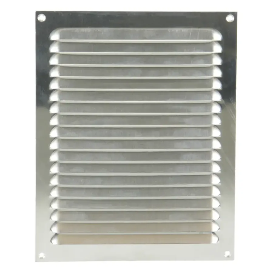 Renson ventilatierooster opbouw aluminium zilver 200x250 mm