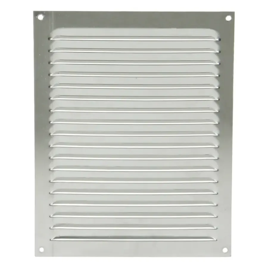 Renson ventilatierooster opbouw aluminium zilver 200x250 mm