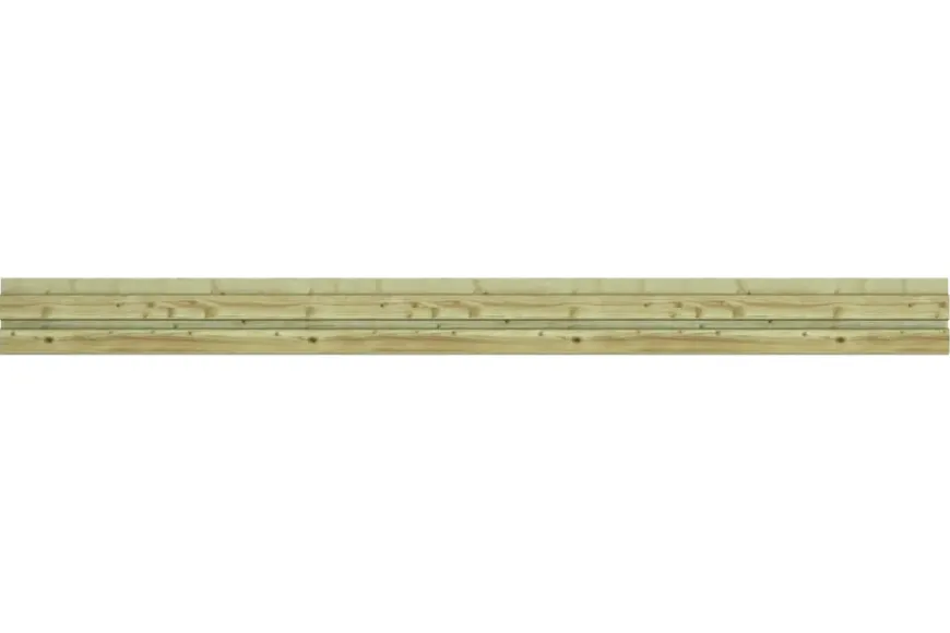 Rhombusprofiel vuren hout geschaafd 180 x 2,8 x 14,5 cm