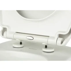 Geen Riga toiletbril thermoplast wit met softclose en quick release