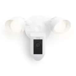 Ring Floodlight Camera Wired Plus Zwart