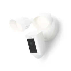 Ring Floodlight Camera Wired Plus Zwart