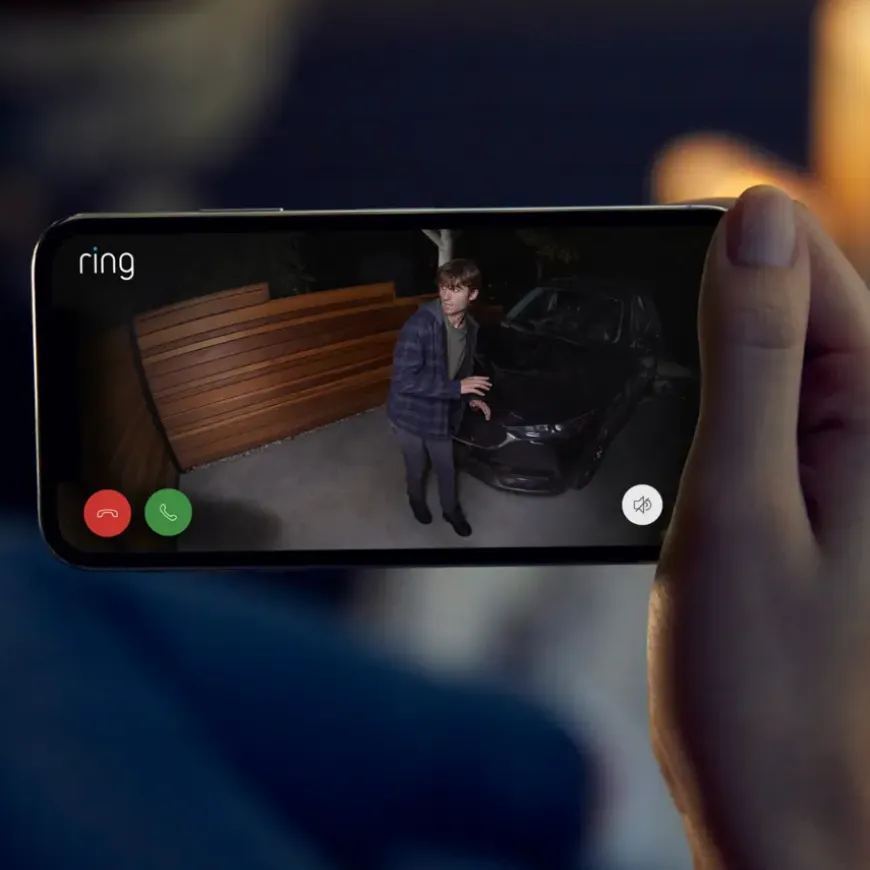 Ring Spotlight Camera Plus Battery Wit