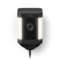 Ring Spotlight Camera Plus Plug-in Zwart