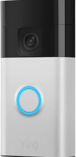 Ring Video Deurbel Satijn Nikkel