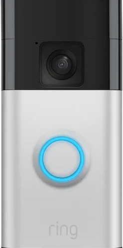 Ring Video Deurbel Satijn Nikkel