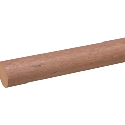 Ronde stok 45mm 270cm hardhout