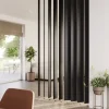Roomdivider lamel ellips zwart 18x240 cm 1 stuk