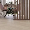 Roomdivider profiel recht 90° walnoot 2 stuks