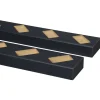 Roomdivider profiel schuin 45° lava eiken 2 stuks