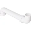 Sanivesk afvoerbuis wastafel + bocht ruimtebesparend 32 mm