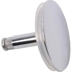 Sanivesk Afvoerplug Bad + Knop Zwart