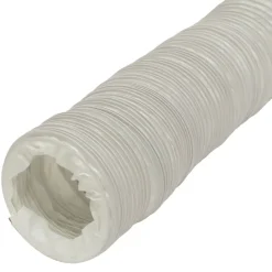 Sanivesk buis flexibel PVC wit Ø 125 mm 3 meter