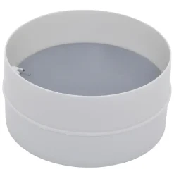 Sanivesk buisverbinder met terugslagklep wit Ø100 mm
