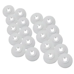 Sanivesk CV Buisrozet 22mm Wit 10 stuks