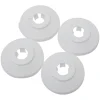 Sanivesk CV Buisrozet 12mm Wit 4 stuks