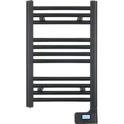 Sanivesk design radiator Lima elektrisch zwart 60 x 40 cm