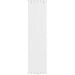 Sanivesk design radiator Negev wit midden/onder aansluiting 180 x 45 cm