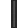 Sanivesk design radiator Negev zwart midden/onder aansluiting 180 x 37,6 cm