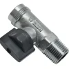 Sanivesk Gaskraan Recht M24x1/2"M Chroom