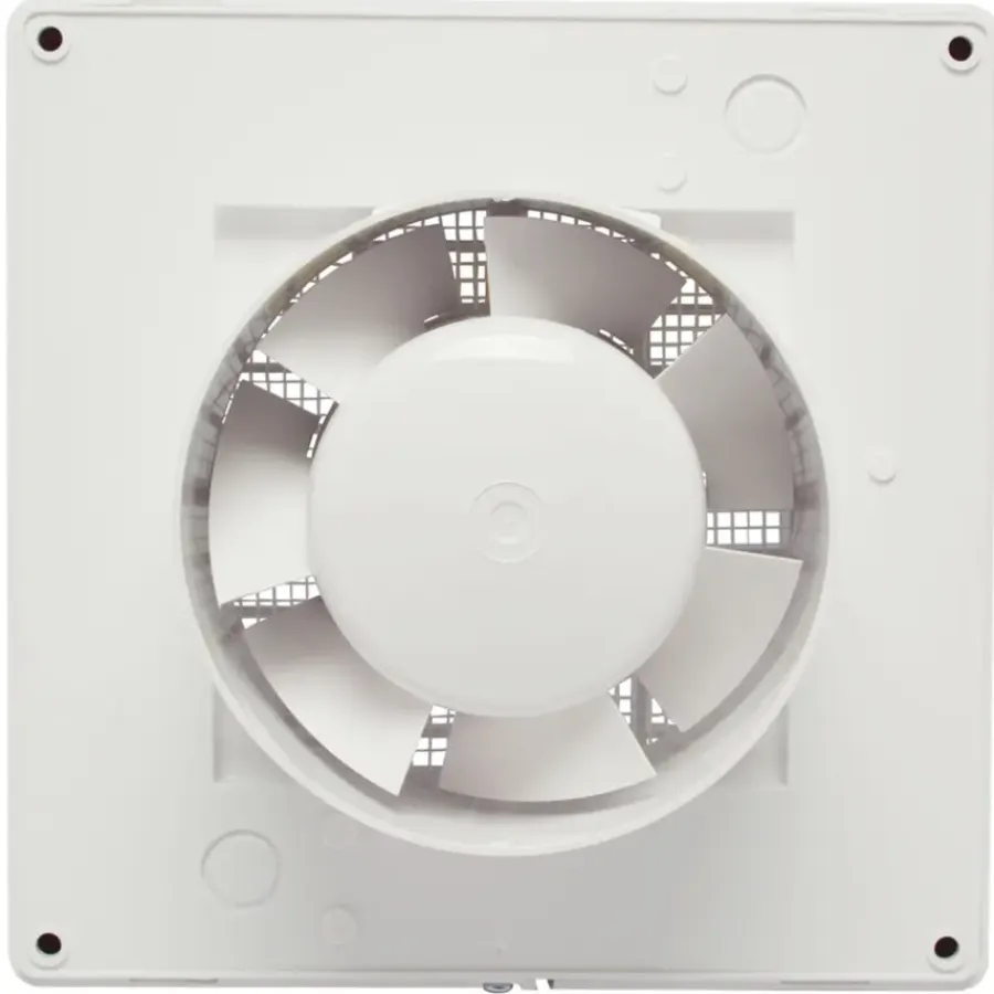 Sanivesk inbouwventilator Standaard met timer wit Ø 100 mm