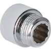 Sanivesk Kraanverlengstuk 1/2"Fx1/2"M L15mm Chroom