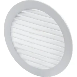 Sanivesk luchtrooster kunststof rond wit Ø 150 mm