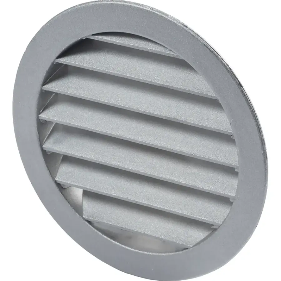 Sanivesk luchtrooster rond aluminium Ø125 mm