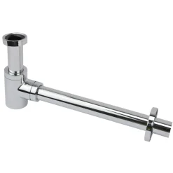 Sanivesk Luxe Design Fonteinsifon Chroom 5/4"x32mm LAAG model