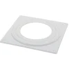 Sanivesk Plafond Afdekplaat Ø100/ 125/ 150 mm
