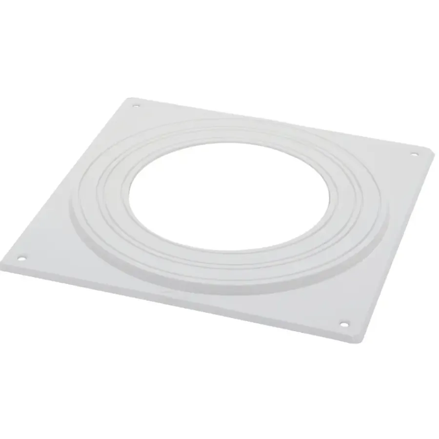 Sanivesk Plafond Afdekplaat Ø100/ 125/ 150 mm