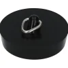 Sanivesk Plugstop Kunststof + Triangel 50,5mm Zwart