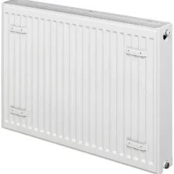Sanivesk radiator Raya Plan Duo wit zij-aansluiting T22 60 x 80 cm