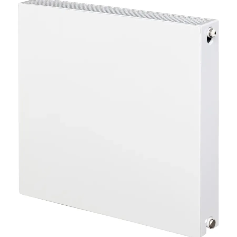 Sanivesk radiator Raya vlak Duo wit zij-aansluiting T22 50 x 50 cm