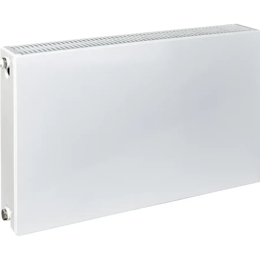 Sanivesk radiator Raya vlak Duo wit zij-aansluiting T22 50 x 100 cm