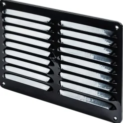Sanivesk schoepenrooster aluminium antraciet 24,5x19,5 cm