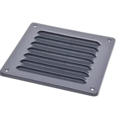Sanivesk schoepenrooster aluminium antraciet 15,5x15,5 cm